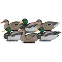 Dakota Decoys X-treme Packable Mallard Duck Decoys Flocked Heads 6PK - Dakota Decoys