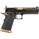 Watchtower Firearms Demolitia Double Stack 1911 9mm Luger Pistol 5" Barrel 20+1 Round PVD Slide Black Grip Black Frame - Watchtower Firearms