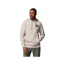 Columbia Men's PFG Castback Hoodie Dark Stone/FOTW Hooks XL - Columbia