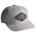 Leupold Men's Brushed Canvas Diamond Badge Trucker Hat Gray One Size Fits Most - Leupold