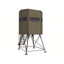 Texas Hunter Wrangler Rifle 5' x 7' Box Blind With 4' Tower TrueTimber Camo - Texas Hunter