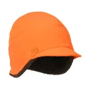 First Lite Men's Tundra Brim Beanie Hunter Orange Medium - First Lite