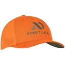 First Lite Men's Trucker Hat Hunter Orange/Gray One Size Fits Most - First Lite