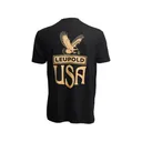 Leupold Men's Eagle Badge Short Sleeve T Shirt Black Medium - Leupold