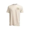Leupold Men's Riflescopes Badge Short Sleeve T Shirt Sand Large - Leupold