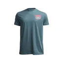 Leupold Men's Riflescopes Badge Short Sleeve T Shirt Indigo XL - Leupold