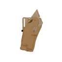 Safariland 6390RDS OWB Holster Right Hand Glock 17 MOS with Surefire X300U Cordura Wrapped Polymer Coyote Brown - Safariland