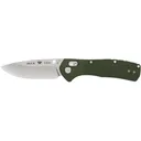 Buck Knives 791 Range Pro Pocket Knife 3.375" Drop Point 154CM Satin Blade Glass Filled Nylon Handle Green - Buck Knives