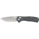 Buck Knives 791 Range Pro Pocket Knife 3.375" Drop Point 154CM Satin Blade Glass Filled Nylon Handle Gray - Buck Knives