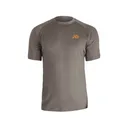 First Lite Men's Wick Short Sleeve Base Layer Shirt Walnut Medium - First Lite