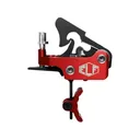 Elftmann Tactical Apex PRO FA AR-15 Trigger Group Curved Red - Elftmann Tactical