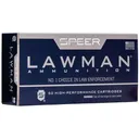 Speer Lawman 9mm Luger Ammo 100 Grain Frangible Flat Nose Box of 50 - Speer