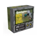 Remington Duck Club Steel 12 Gauge Ammo 3" #3 Steel Shot 1-1/4 oz Case of 250 (10 Boxes of 25) - Remington