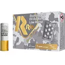 Rio Royal Buck Low Recoil 12 Gauge Ammo 2-3/4" #00 Buckshot 9 Pellets Case of 250 (50 Boxes of 5) - Rio Ammo