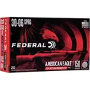 Federal American Eagle M1 Garand 30-06 Springfield Ammo 150 Grain Full Metal Jacket Case of 200 (10 Boxes of 20) - Federal Premium