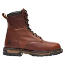 Rocky Men's Ironclad 8" Waterproof Work Boots Leather Brown 13 D - Rocky