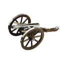 Traditions Napoleon III Black Powder Cannon 69 Caliber Nickel Barrel Hardwoods Carriage - Traditions Firearms