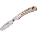 Knives of Alaska Muskrat Fixed Blade Knife 2.25" Caping CPM MagnaCut Bead Blasted Blade Stag Handle - Knives Of Alaska