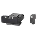 LPA SPR Sight Set 1911 Government with Wide Tenon Front Sight Steel 3-Dot - L.P.A. Sights