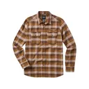 5.11 Men's Lester Flannel Shirt Dark Earth Check 2XL - 5.11