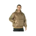 Rothco Men's Quilted Woobie Hoodie Coyote Brown Large - Rothco