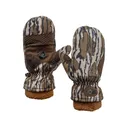 Hunt Monkey Men's Chilly Willie Fleece Flip Top Insulated Hunting Mittens Bottomland XL - Hunt Monkey