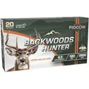 Fiocchi Backwoods Hunter 6.5 Creedmoor Ammo 120 Grain Solid Hollow Point Lead Free Box of 20 - Fiocchi Ammo