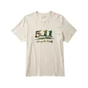 5.11 Men's Woodland Moto Short Sleeve T Shirt Sand Dune Medium - 5.11 Tactical