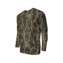 Muddy Outdoors Men's DV8 Ambush Lightweight Long Sleeve Shirt Mossy Oak Bottomland Large - Muddy Outdoors