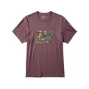 5.11 Men's Woodland Moto Short Sleeve T Shirt Raisin Large - 5.11 Tactical