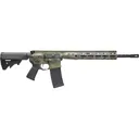 LWRC IC-DI Semi Automatic Rifle 5.56x45mm NATO 16.1" Fluted Black Threaded Barrel Multicam Frame Black Pistol Grip - Lwrc