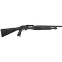 Stevens 320 Security Pump 12 Gauge Shotgun 18.5" Blued Barrel Black Pistol Grip Heatshield - Stevens