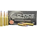 Choice 7mm-08 Remington Ammo 150 Grain Barnes Tipped Triple-Shock X Polymer Tip Lead Free Box of 20 - Choice Ammunition