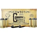 Choice Cowboy 45 Colt (Long Colt) Ammo 200 Grain Flat Nose Box of 50 - Choice Ammunition