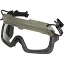 Ops-Core Ballistic Helmet Step-In Visor Eye Protection with Clear and Tinted Lenses Ranger Green - Ops-Core
