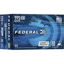 Federal Varmint and Predator 223 Remington Ammo 50 Grain Jacketed Hollow Point Case of 250 (5 Boxes of 50) - Federal Premium