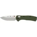 Buck Knives 791 Range Elite Pocket Knife 3.375" Drop Point CPM MagnaCut Satin Blade Aluminum Handle Green - Buck Knives