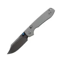 Vosteed Raccoon Top Liner Lock Pocket Knife 3.25" Bowie Sandvik 14C28N Gray Blade G-10 Handle Gray - Vosteed