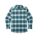 Marsh Wear Men's Westerly Flannel Shirt Teal Large - Marsh Wear