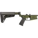 Aero Precision M5 AR-10 Complete Lower Receiver Anodized OD Green MOE Grip SL Carbine Stock - Aero Precision