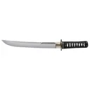 Cold Steel Warrior Series O Tanto Sword 13.25" 1055 Carbon Steel Blade Ray Skin Handle Black - Cold Steel