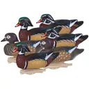 Flambeau Storm Front 2 Wood Duck Decoys 6PK - Flambeau