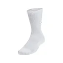 Under Armour Men's Tec Crew Socks White/White/Black Medium 6 Pairs - Under Armour