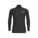 Under Armour Men's 4.0 Quarter Zip Base Layer Shirt Black/White Large - Under Armour