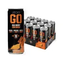 Jocko Fuel GO Energy Drink Orange 12oz Can 12PK - Jocko Fuel
