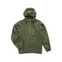 Burlebo Men's Duke Tech Quarter Zip Hoodie Mallard Green 2XL - Burlebo