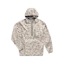 Burlebo Men's Duke Tech Quarter Zip Hoodie Classic Deer Camo XL - BURLEBO