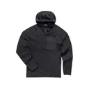 Burlebo Men's Blaze Tech Quarter Zip Hoodie Black Large - Burlebo