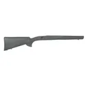 Hogue OverMolded Stock for Ruger M77 Mark II Short Action Factory Barrel Channel Full Bed Black - Hogue