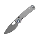 Vosteed Porcupine Pocket Knife 3" Drop Point Sandvik 14C28N Gray Blade G-10 Handle Gray - Vosteed